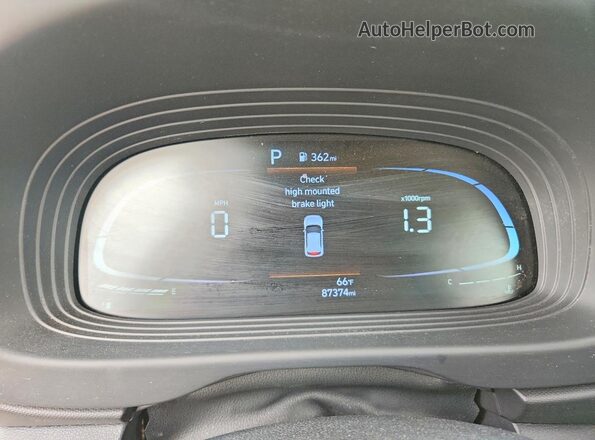 KMHRC8A32PU276555 2023 HYUNDAI VENUE Green ხელსაწყოთა პანელის ხედი