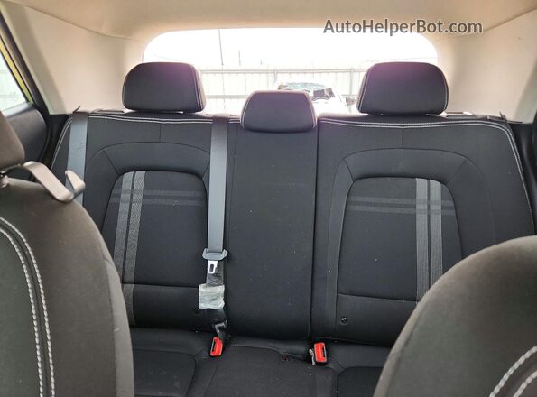 KMHRC8A32PU276555 2023 HYUNDAI VENUE Green უკანა სავარძლების ხედი