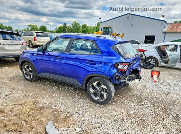 KMHRC8A32RU300632 2024 HYUNDAI VENUE Blue Задня ліва чверть