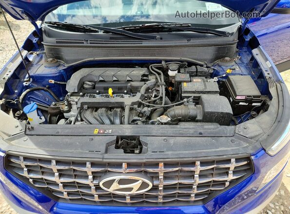 KMHRC8A32RU300632 2024 HYUNDAI VENUE Blue Вид підкапотного простору