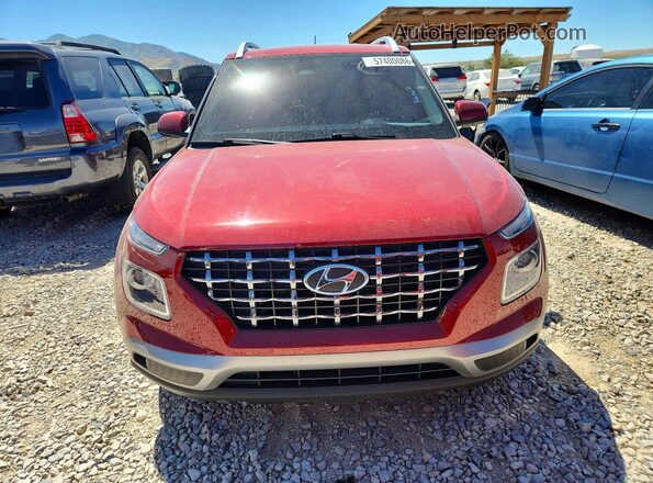 KMHRC8A32RU328611 2024 HYUNDAI VENUE Red Widok z przodu