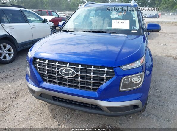 KMHRC8A32SU409890 2025 HYUNDAI VENUE Blue Front view