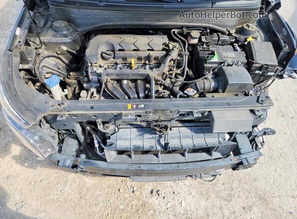 KMHRC8A33LU016238 2020 HYUNDAI VENUE Черный Вид подкапотного пространства