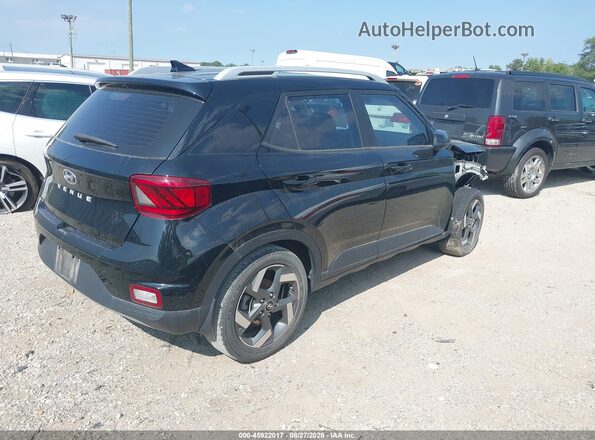 KMHRC8A33LU018605 2020 HYUNDAI VENUE Black Trasero derecho