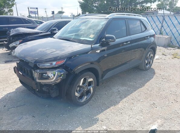 KMHRC8A33LU018605 2020 HYUNDAI VENUE Black Vista tres cuartos delantera izquierda
