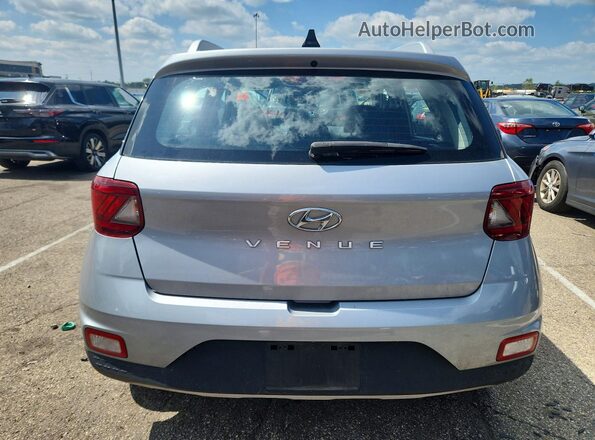 KMHRC8A33LU033279 2020 HYUNDAI VENUE Silver უკანა ხედი