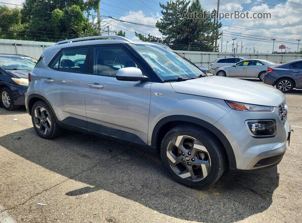 KMHRC8A33LU033279 2020 HYUNDAI VENUE Silver წინა მარჯვენა