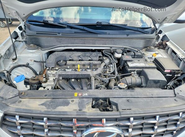 KMHRC8A33LU033279 2020 HYUNDAI VENUE Silver ძრავის განყოფილების ხედი