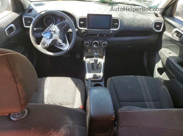 KMHRC8A33LU060837 2020 HYUNDAI VENUE Black წინა პანელის ხედი