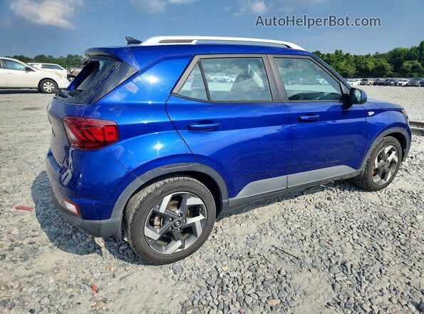 KMHRC8A33MU097811 2021 HYUNDAI VENUE Blue Trasero derecho