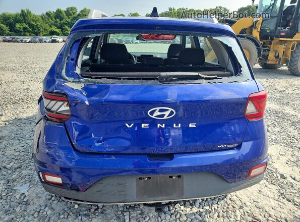 KMHRC8A33MU097811 2021 HYUNDAI VENUE Blue Vista trasera