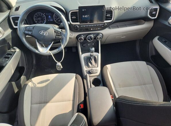 KMHRC8A33MU097811 2021 HYUNDAI VENUE Blue Vista del salpicadero