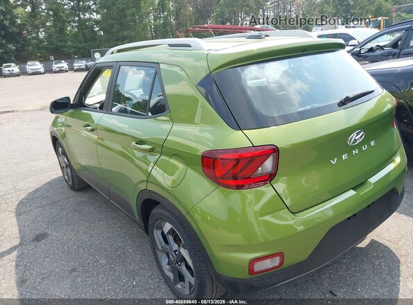 KMHRC8A33PU229583 2023 HYUNDAI VENUE Green Հետևի ձախ