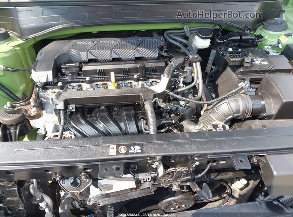KMHRC8A33PU229583 2023 HYUNDAI VENUE Green Հետևի տեսք