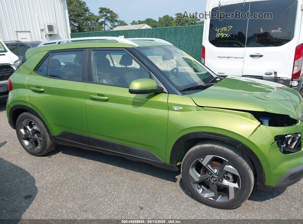KMHRC8A33PU229583 2023 HYUNDAI VENUE Green Սալոնի հետևի տեսք