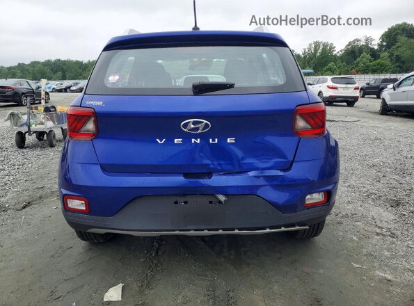 KMHRC8A33PU241104 2023 HYUNDAI VENUE Blue Rear view