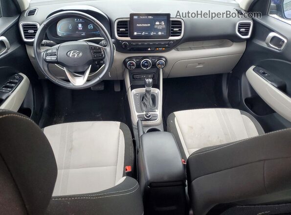 KMHRC8A33PU241104 2023 HYUNDAI VENUE Blue Dashboard view