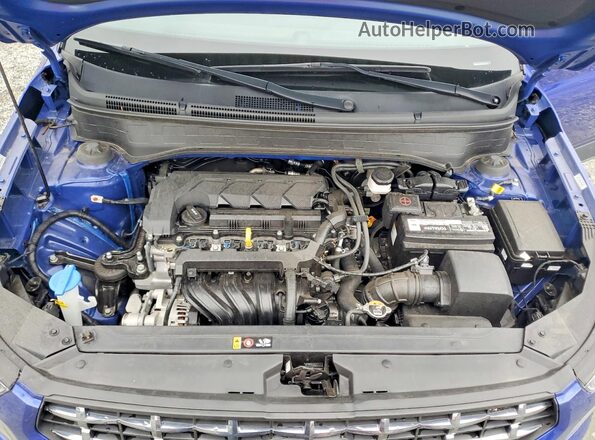 KMHRC8A33PU241104 2023 HYUNDAI VENUE Blue Rear interior view