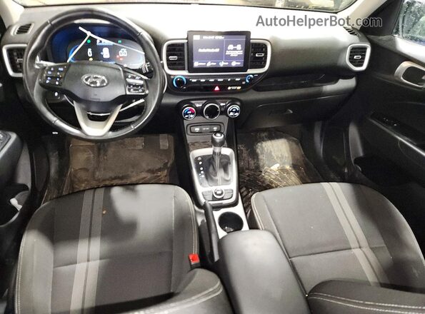 KMHRC8A33PU249526 2023 HYUNDAI VENUE Blue Widok deski rozdzielczej
