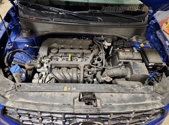 KMHRC8A33PU249526 2023 HYUNDAI VENUE Blue Widok komory silnika