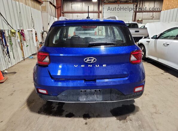 KMHRC8A33PU249526 2023 HYUNDAI VENUE Blue Widok z tyłu
