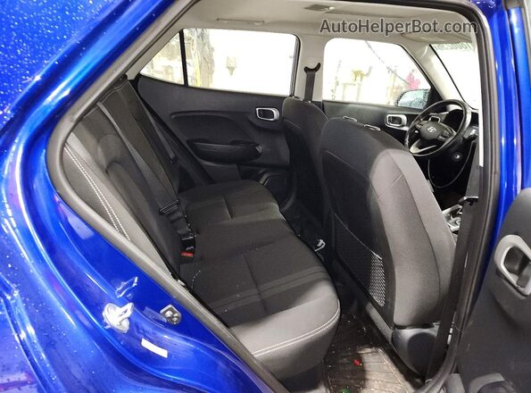 KMHRC8A33PU249526 2023 HYUNDAI VENUE Blue Widok wnętrza z tyłu