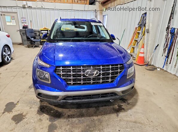 KMHRC8A33PU249526 2023 HYUNDAI VENUE Blue Widok z przodu