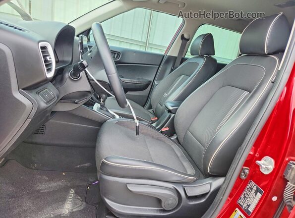KMHRC8A33RU294856 2024 HYUNDAI VENUE Red Սալոնի դիմացի տեսք