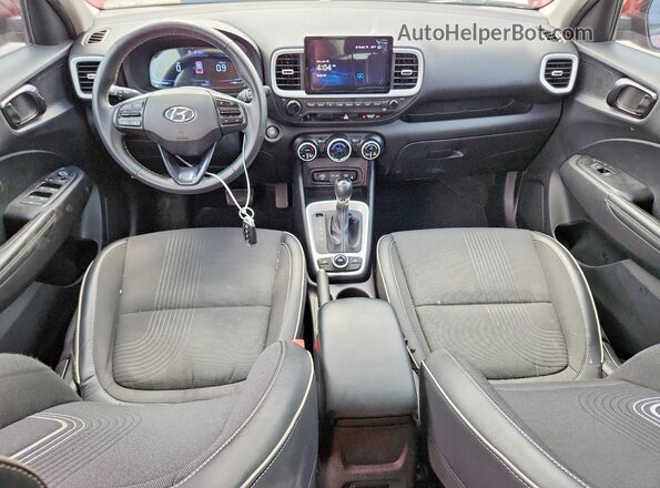 KMHRC8A33RU294856 2024 HYUNDAI VENUE Red Առջևի վահանակի տեսք