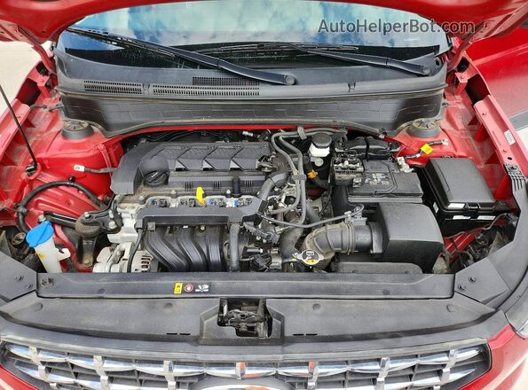 KMHRC8A33RU294856 2024 HYUNDAI VENUE Red Շարժիչի բաժամունքի տեսք