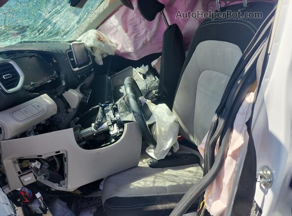 KMHRC8A33RU302096 2024 HYUNDAI VENUE White წინა სალონის ხედი