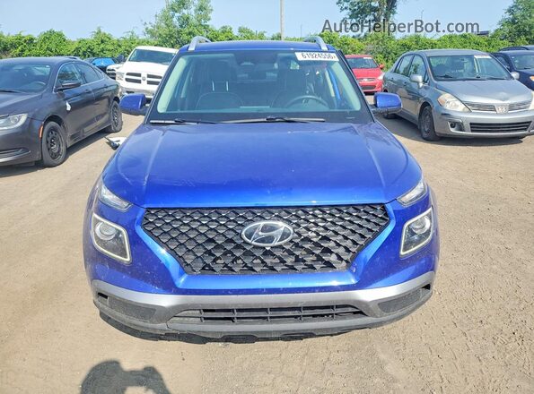 KMHRC8A33RU312028 2024 HYUNDAI VENUE Blue წინა ხედი