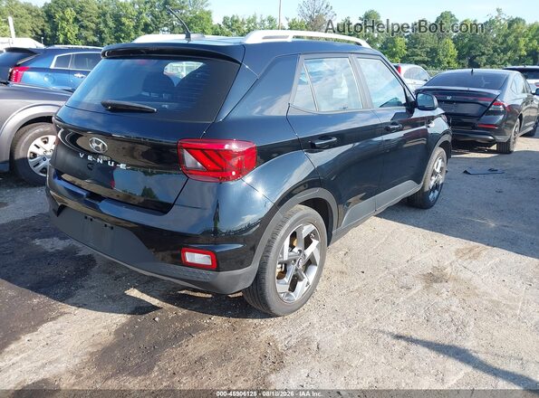 KMHRC8A33SU376933 2025 HYUNDAI VENUE Black Tył prawy