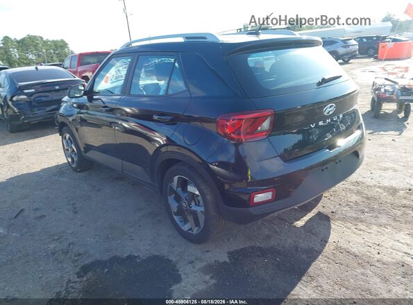 KMHRC8A33SU376933 2025 HYUNDAI VENUE Black Tył lewy