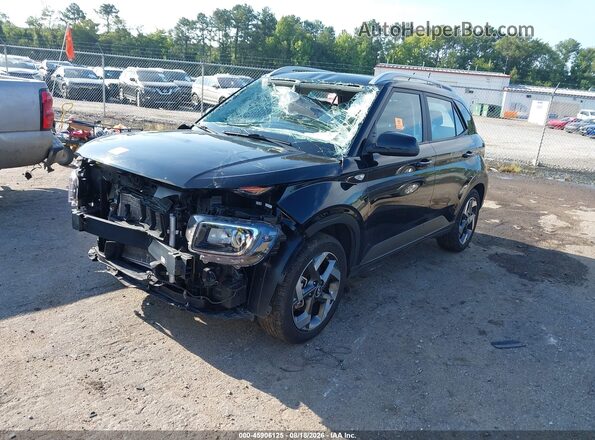 KMHRC8A33SU376933 2025 HYUNDAI VENUE Black Przód lewy