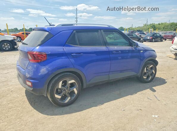 KMHRC8A33SU377161 2025 HYUNDAI VENUE Blue Задня права чверть