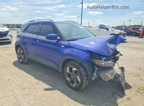KMHRC8A33SU377161 2025 HYUNDAI VENUE Blue Передня права чверть