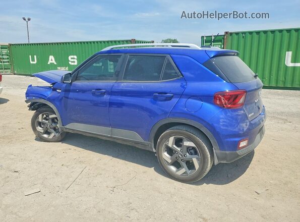 KMHRC8A33SU377161 2025 HYUNDAI VENUE Blue Задня ліва чверть
