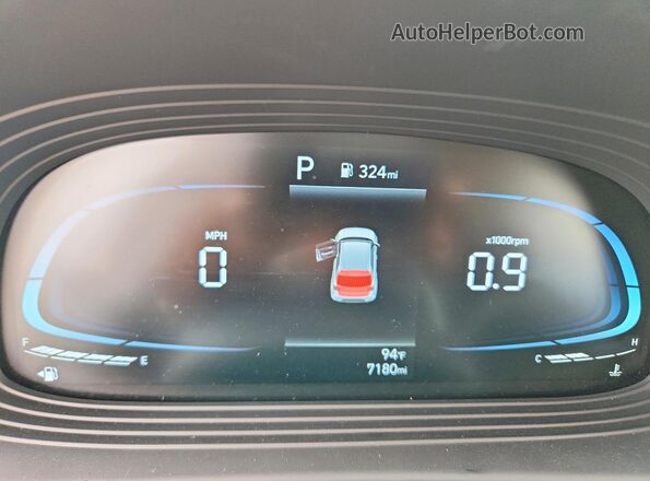 KMHRC8A33TU470103 2026 HYUNDAI VENUE Черный Вид щитка приборов