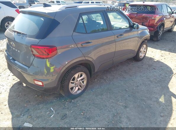 KMHRC8A34LU019066 2020 HYUNDAI VENUE Gray Задня права чверть