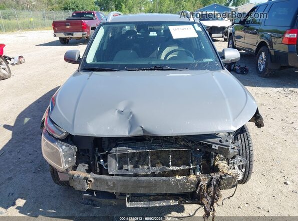KMHRC8A34LU019066 2020 HYUNDAI VENUE Gray Вид задньої частини салону