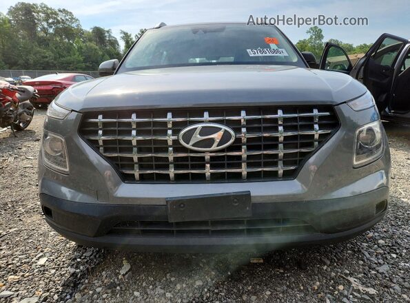 KMHRC8A34LU032237 2020 HYUNDAI VENUE Gray Vista frontal