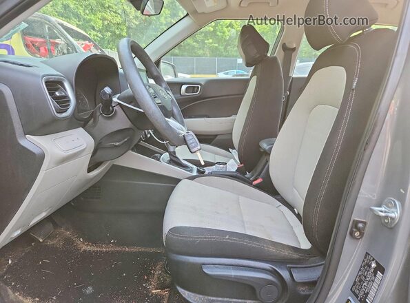KMHRC8A34LU032237 2020 HYUNDAI VENUE Gray Vista interior delantera
