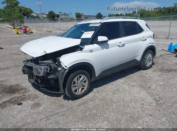 KMHRC8A34LU034845 2020 HYUNDAI VENUE White Передня ліва чверть
