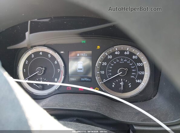 KMHRC8A34LU034845 2020 HYUNDAI VENUE White Вид задніх сидінь