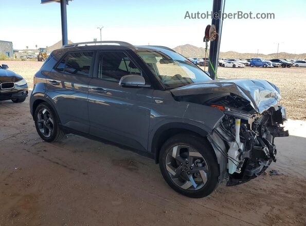 KMHRC8A34NU154213 2022 HYUNDAI VENUE Gray Delantero derecho