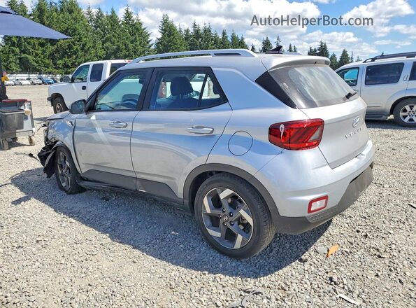 KMHRC8A34NU195053 2022 HYUNDAI VENUE Silver Задня ліва чверть