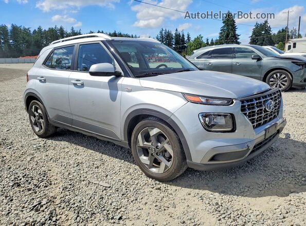 KMHRC8A34NU195053 2022 HYUNDAI VENUE Silver Передня права чверть