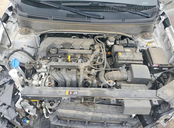 KMHRC8A34PU246456 2023 HYUNDAI VENUE Серебряный Вид подкапотного пространства