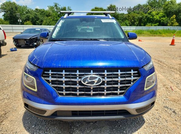 KMHRC8A34RU285566 2024 HYUNDAI VENUE Blue Դիմացի տեսք